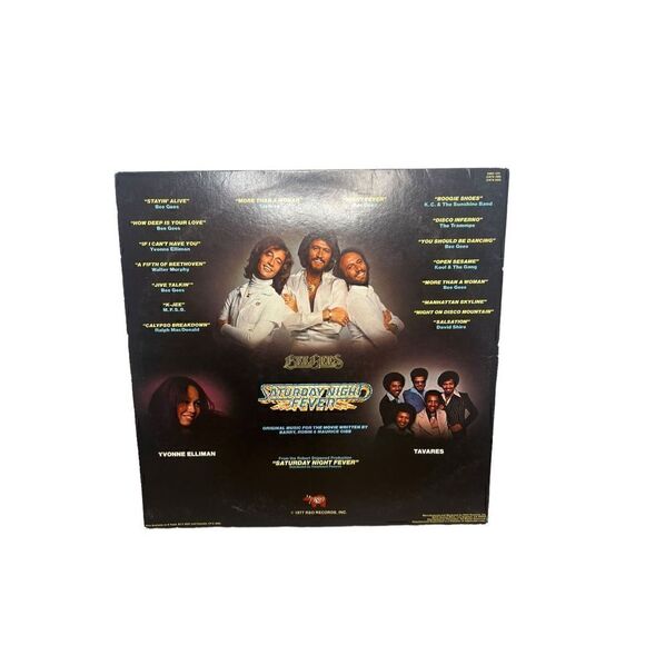 Saturday Night Fever Original 1977 Soundtrack Vinyl 2-LPs - Picture 2 of 4